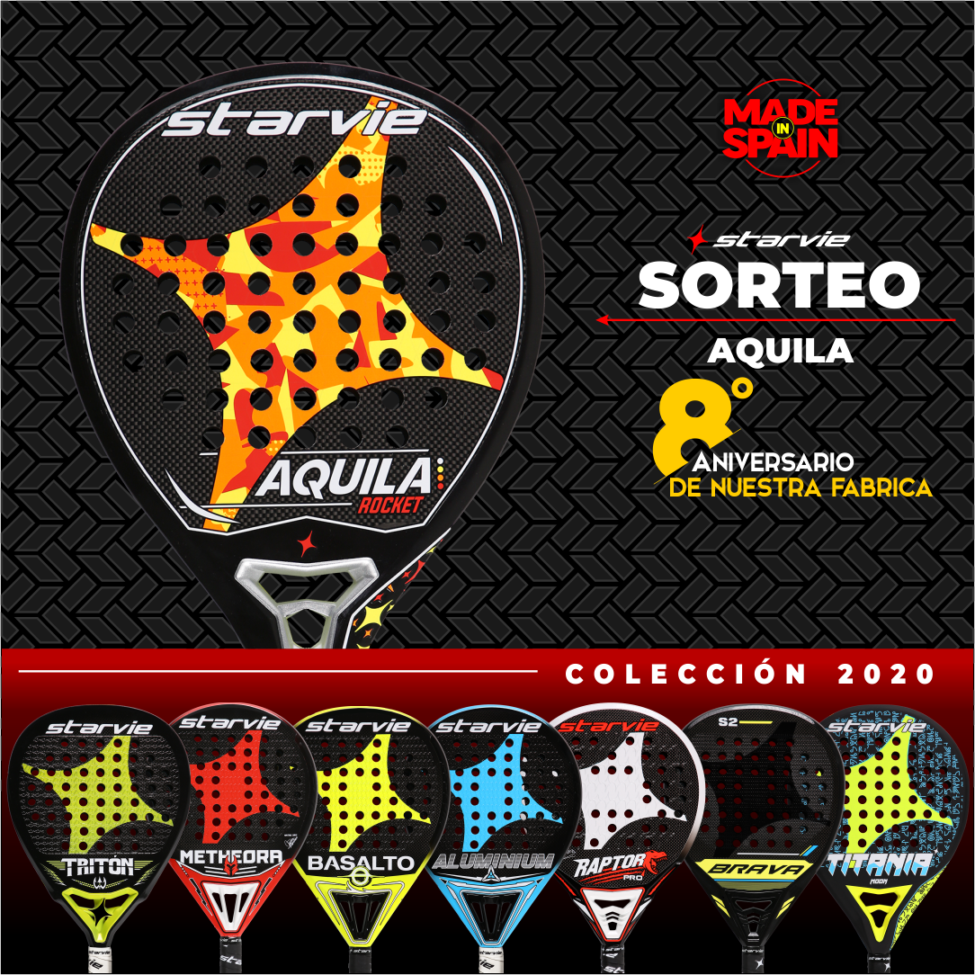 starviepadel's tweet photo. 🎁NUEVO SORTEO!🤩 ¿Quieres conseguir la Aquila Rocket🚀 de @ceciliareiter?  Solo tienes que👇🏻:
1. Seguir a @starviepadel y a @ceciliareiter 
2. Mencionar a 3 amigos
3. Hacer RT
SUERTE!!!!
*Sólo envíos en Península 
Fin 23/7
Bases:https://t.co/rJvQZEFO7T https://t.co/e70UVRbdCw