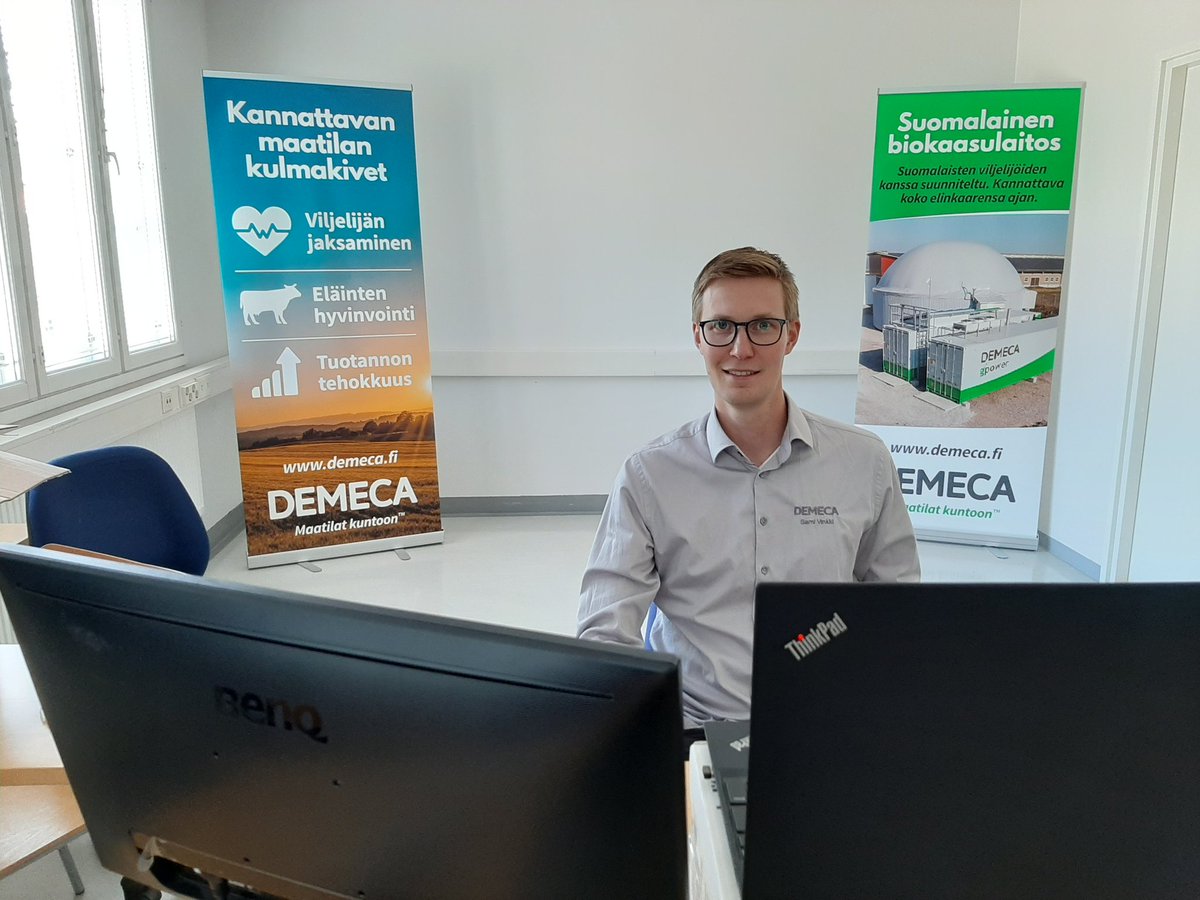 SamiVinkki's tweet photo. Sain juuri olla kertomassa EU Komission Metaani-Stategia Workshopissa meidän, Vuorenmaan maatilan ja @ValioFi hienosta projektista. Maitoauto alkaa pian tankata tilalla biometaania. Kiitos taustatuesta esitykseen @___A___A___A__K
@MTKry @JuhaNousiainen
@ValioFi
#demeca
#biokaasu https://t.co/V1BvxfiSFM