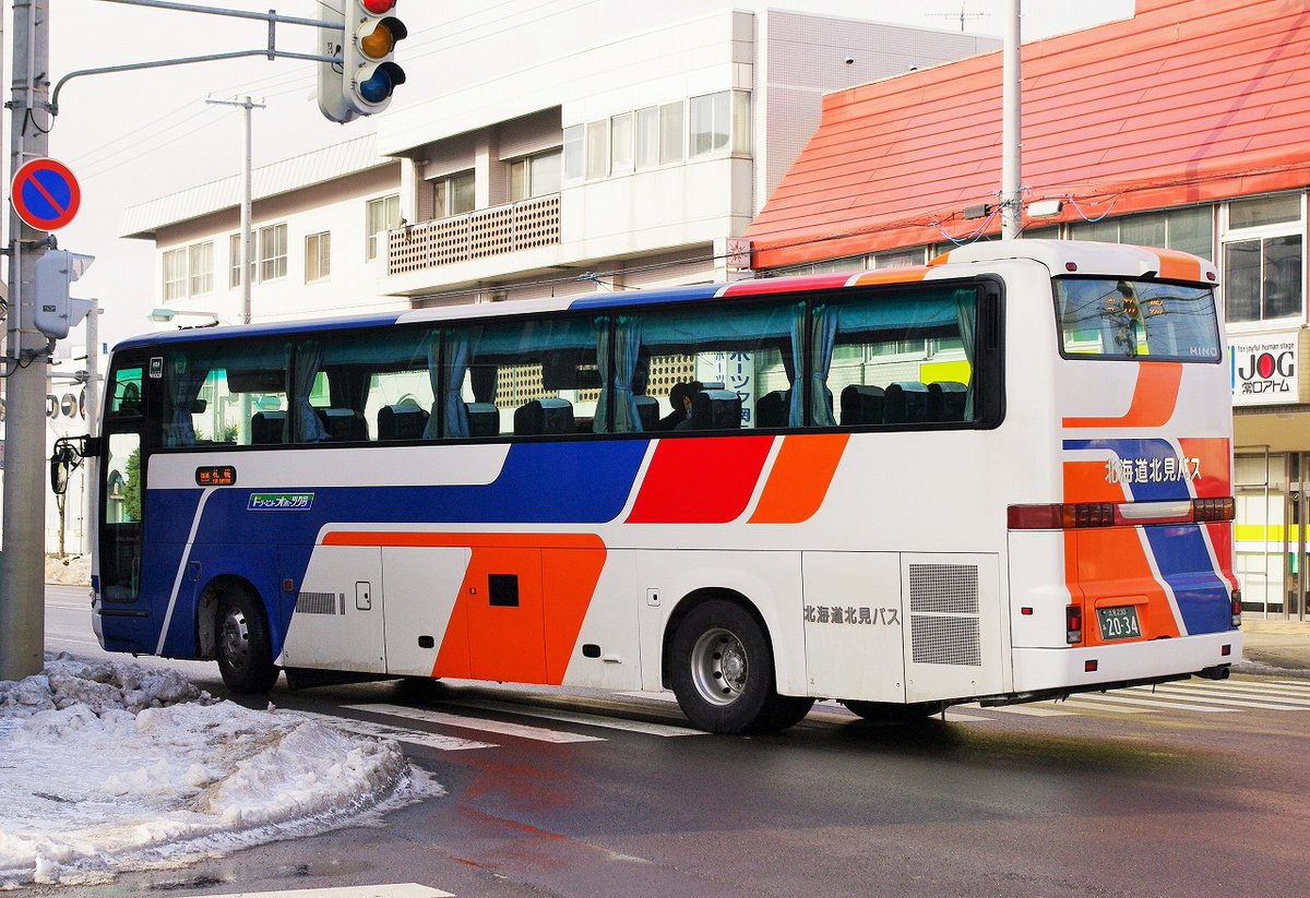エヌティーさん Trans885の検修庫 On Twitter 北海道北見バス 2034 2004年に導入されたセレガr Gd 3列車では初の日野 2016年からは釧北号 北見 釧路 で活躍するようになり 2019年8月頃に引退した 2011年1月撮影