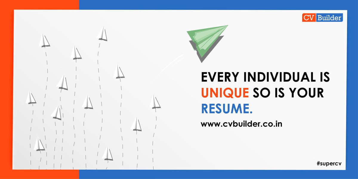 cvbuilderweb's tweet image. Don&apos;t just be one among the jobseekers, let your resume speak for yourself. Build with cvbuilder.co.in

#Resume #ResumeTips #Naukri #jobseekers #jobs #workplace #hiring #career #SuperCV #cvbuilder