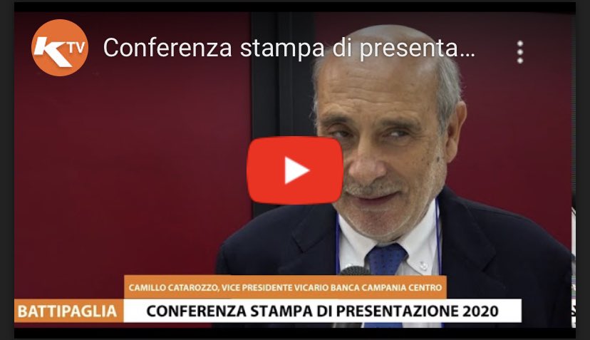 🎥Conferenza stampa di presentazione, la prima del neo-presidente #Catarozzo che ha ricordato il compianto #Petrone e ribadito la vicinanza della cooperativa di credito a #famiglie e #imprese. 

<a href="/gruppoiccrea/">Gruppo BCC Iccrea</a> <a href="/FedercasseBCC/">Federcasse - BCC</a>  
 
webtv.kairosgs.it/2020/07/17/con…