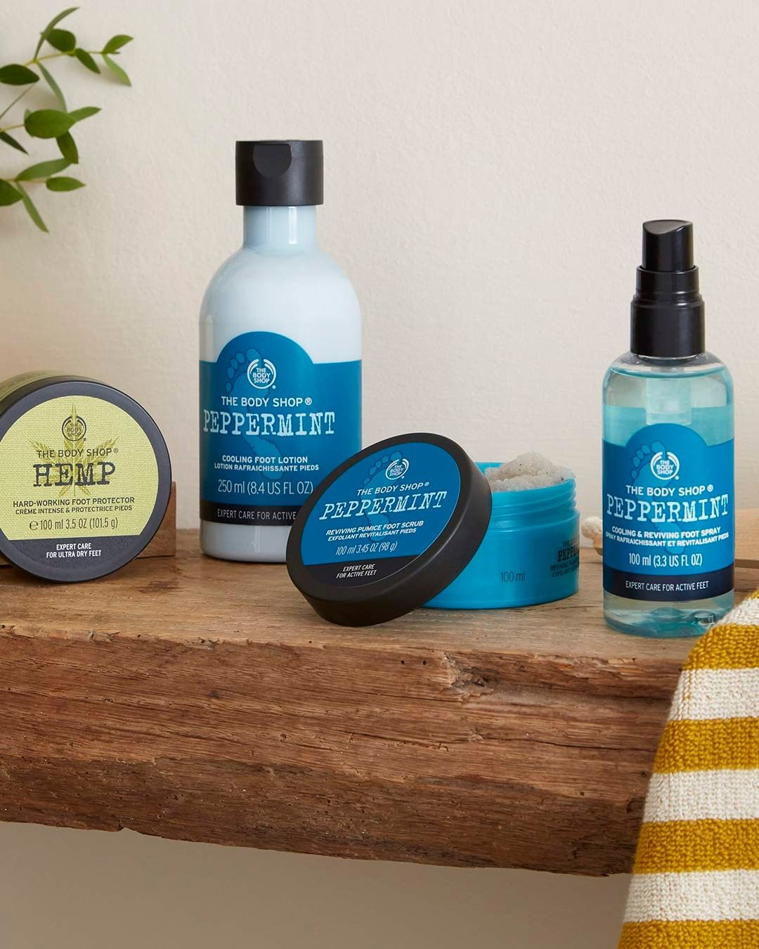 the body shop foot care