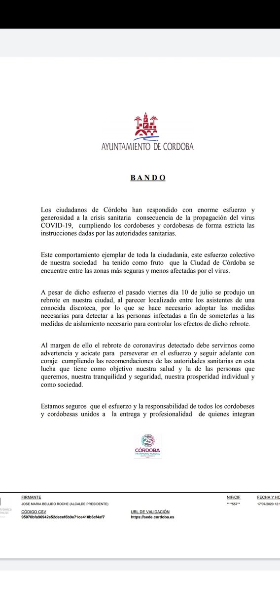 pedro7ag's tweet photo. URGENTE: si estuviste la noche del viernes 10 de julio en la Posada de Babylonia (Córdoba) debes acudir al centro de salud Castilla del Pino para hacerte la PCR, permanecer en cuarentena, restringir al máximo el contacto con convivientes y usar mascarilla quirúrgica en casa. RT https://t.co/v1fzj1IgUa