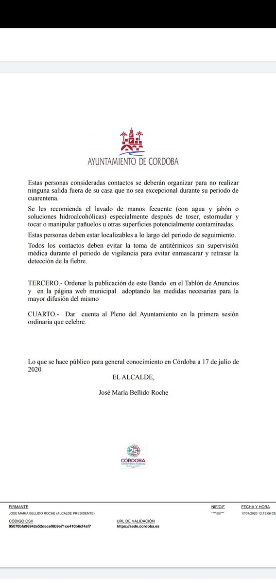 pedro7ag's tweet photo. URGENTE: si estuviste la noche del viernes 10 de julio en la Posada de Babylonia (Córdoba) debes acudir al centro de salud Castilla del Pino para hacerte la PCR, permanecer en cuarentena, restringir al máximo el contacto con convivientes y usar mascarilla quirúrgica en casa. RT https://t.co/v1fzj1IgUa