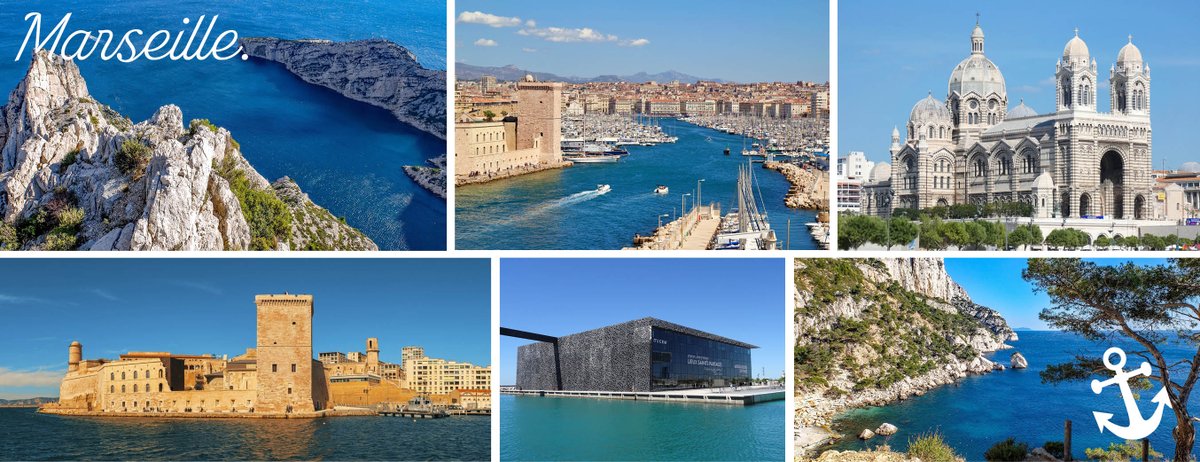 😎 Direction Marseille : le port, la Canebière, les restaurants, les plages... vous vous y voyez déjà ? 🏖☀️
Le soir, un show culinaire vous attend au Vieux-Port : bit.ly/31YZCtk
➡️ Réservez sur millevista.com
---
#cetetejevisitelafrance #voyage #france