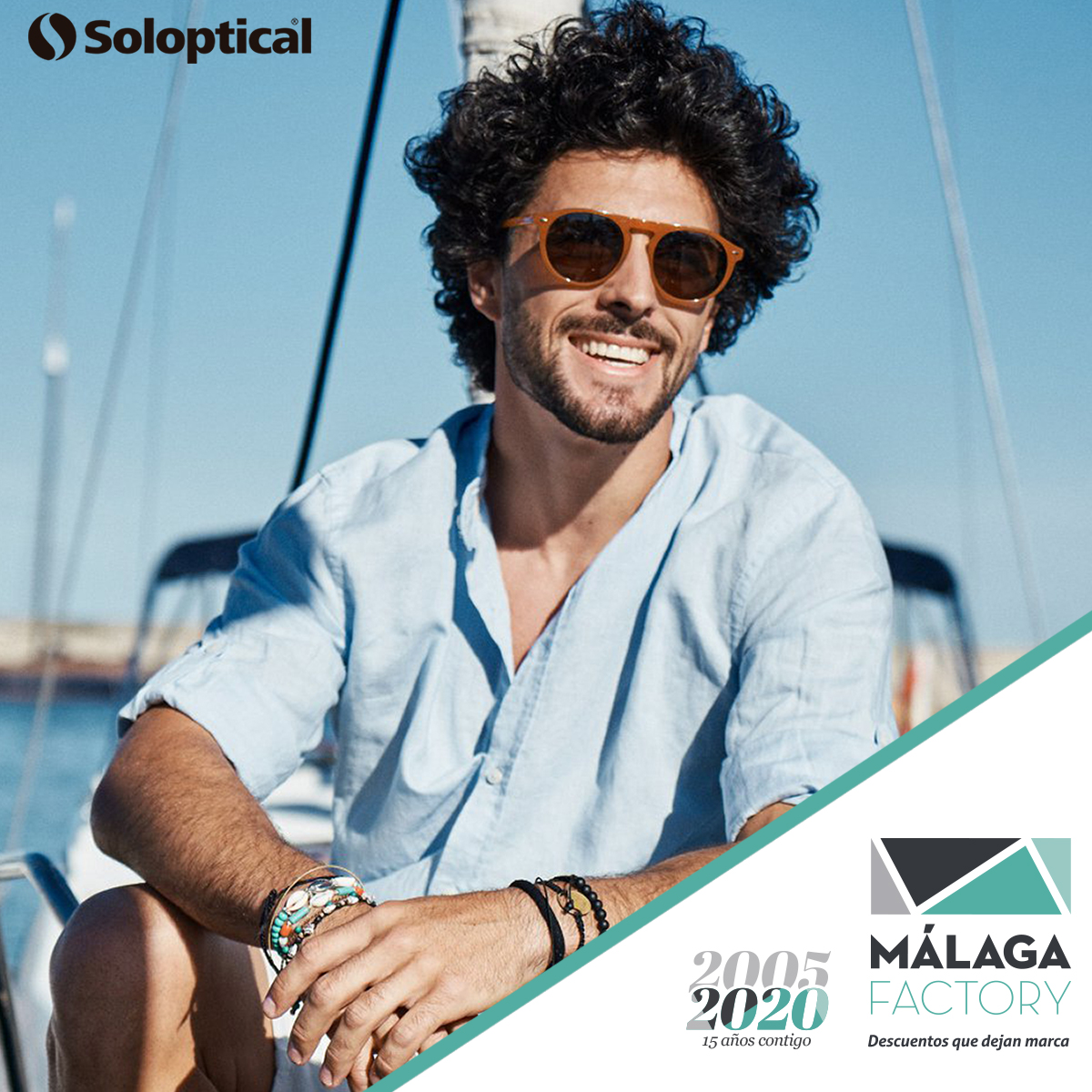 MalagaFactory's tweet photo. Gafas de sol para ver y ser visto este verano. 😎☀⁣⁣
⁣⁣
Encuentra tus gafas ideales para estas vacaciones en 𝐒𝐨𝐥𝐨𝐩𝐭𝐢𝐜𝐚𝐥 de #MálagaFactory ⛱⁣⁣
.⁣⁣⁣⁣⁣
.⁣⁣⁣⁣⁣
#outlet #descuentos #málagafactory #soloptical #summer #gafas https://t.co/VVgL98UZs9