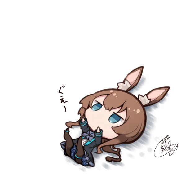 ぽいっと 
#デフォルメ絵を流してデフォルメ民を増やそう 