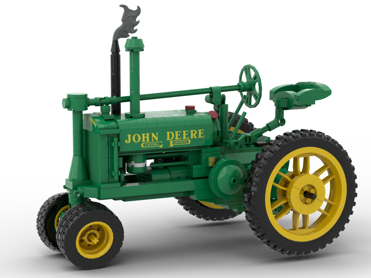 LEGOIdeas's tweet photo. Get all your chores on the farm done with a classic twist. 

Check out today's Staff Pick "1930's John Deere Model B" Corg86 on https://t.co/I7OBvd2bFT https://t.co/I07gJJq46w