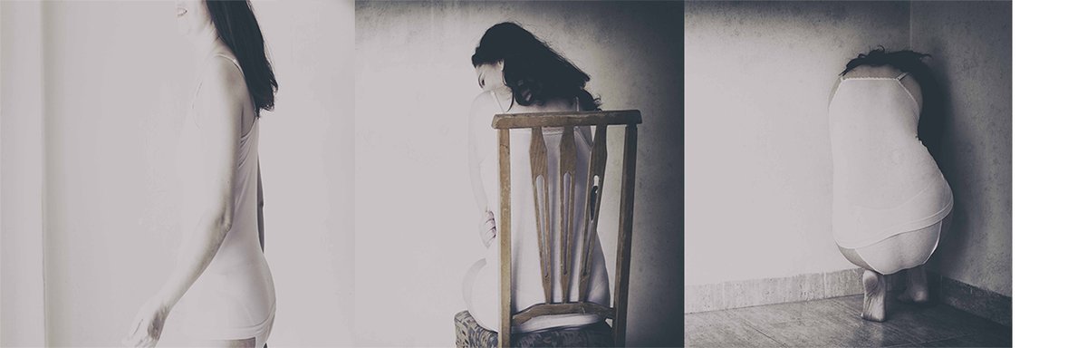 LouCubes's tweet photo. Blanco/suicidio
Es un tríptico en el que muestro tres fases de la depresión. Sin un diagnostico correcto, el paciente solo ve un camino para terminar con su dolor. Por miedo al estigma que ello supone muchas personas lo ocultan y no llegan a recibir ayuda. #InVisible #loucubes https://t.co/XskM0XgPcV