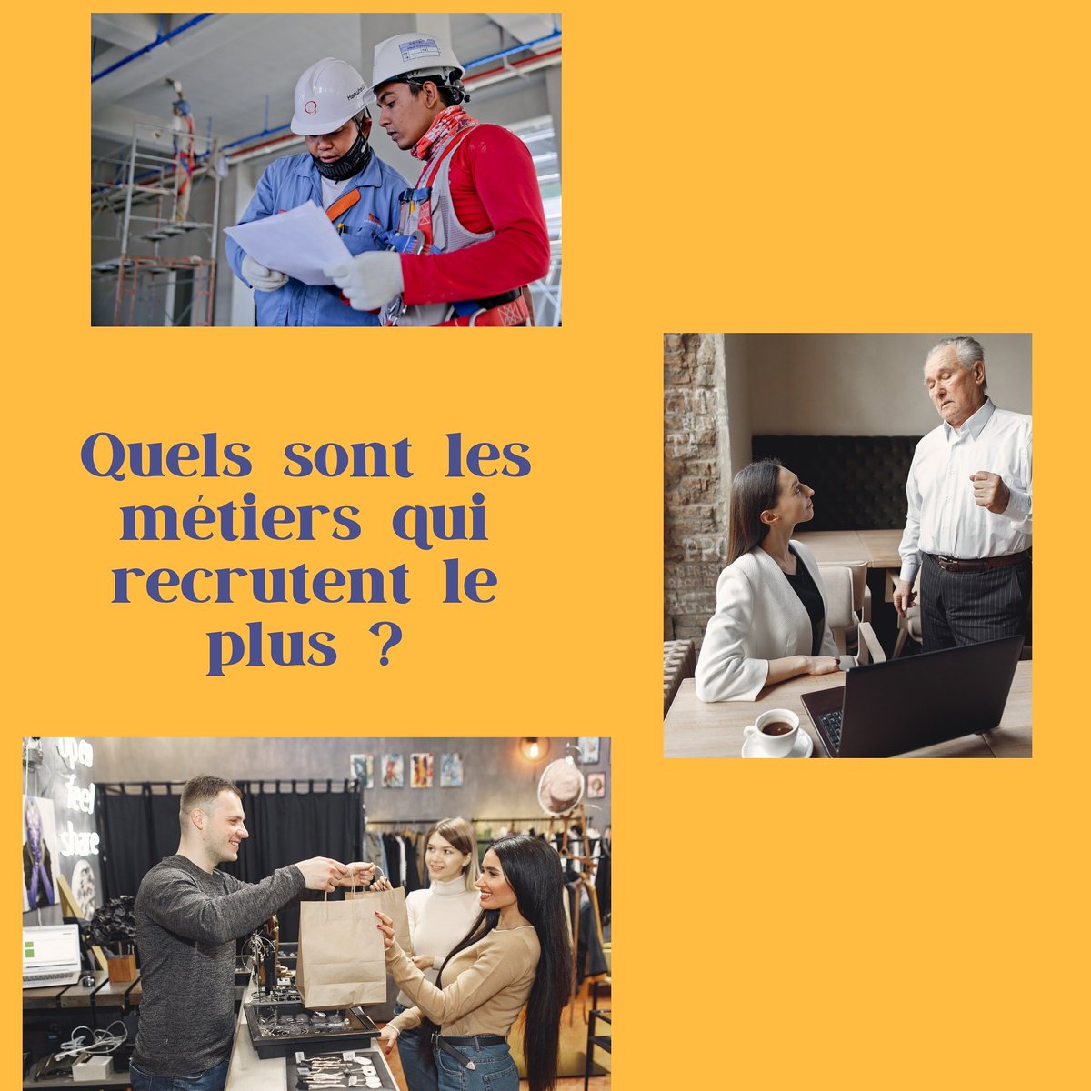 PlaceJob2's tweet image. D'après vous, quels sont les métiers qui recrutent le plus ? 

#recrutement #metierrecruitment #emploi #metier #job #ressourceshumaines #work #formation