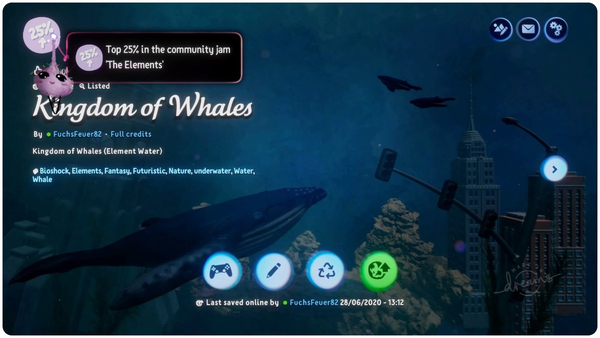 FuchsFeuer22763's tweet image. A big "Thank You!" to the community! ^^ #DreamsPS4 #CommunityJam #PS4share