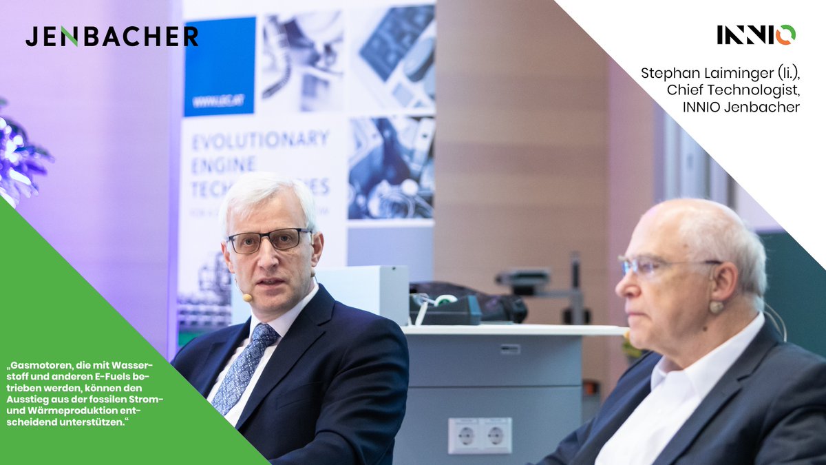 INNIO_Group's tweet photo. "Unser Ziel ist es, das gesamte #Jenbacher Produktportfolio und bestehende Motorenflotte auf eine #klimaneutrale #Energiezukunft vorzubereiten“, so #INNIO-Chief Technologist Stephan Laiminger.
#INNIOSolutions #EnergyTransition #innovation #energiezukunft https://t.co/Sh5wqPEoon