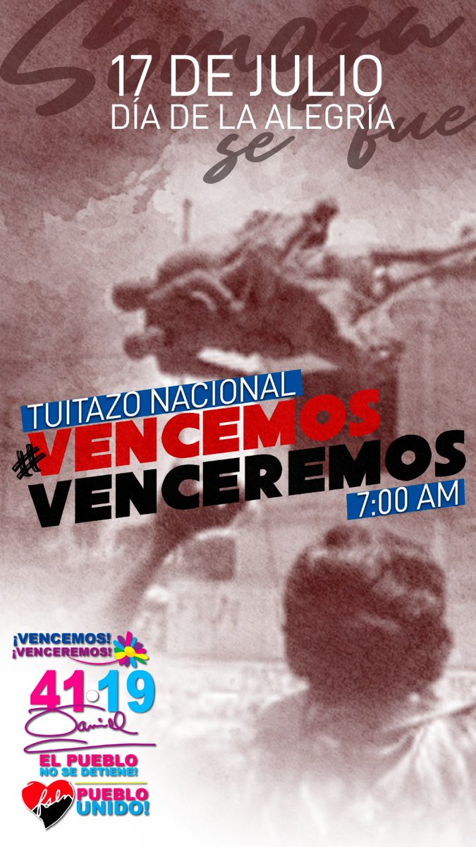 AlmanzaAldo's tweet photo. #17Julio

Era 1979, el pueblo de #Nicaragua luchaba en las calles de todo el país, el FSLN iba liberando ciudad tras ciudad.

En las trincheras se riega una noticia; Somoza huye.

Desde entonces sería el Día de la Alegría.

#VencemosVenceremos #ResistenciaUrbanaDigital #PLOMO19 https://t.co/oa8uzQaaIF