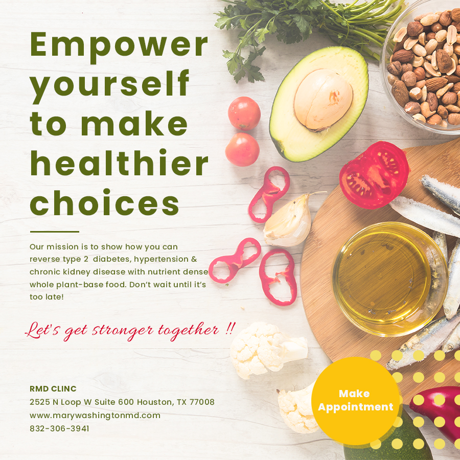 RMDClinicTexas's tweet photo. Always make a healthier choices. Build awareness and let's get stronger together!!! Tag a friend who need to see this!!
#rappermd #ckd #plantbased #kidneyawareness #nephrology #healthylifestyle #onlineconsult #savelives #foodismedicine #lousianaplantbasedoc #houstonplantbasedoc https://t.co/96lR9EbZYr