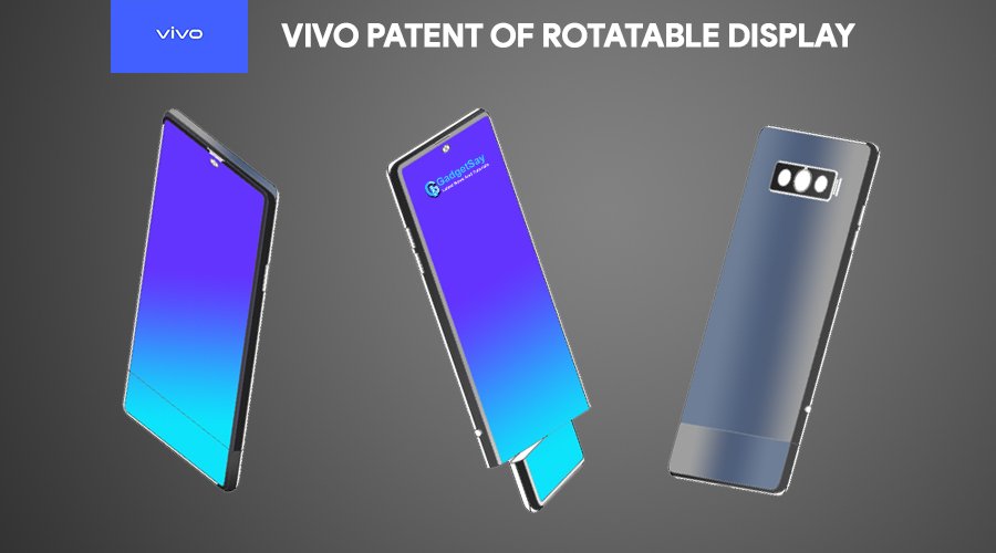 gadgetsay's tweet photo. #Vivo #Patents rotatable display smartphone design patent at #CNIPA - #RotatableDisplay #VivoPatent - #News - https://t.co/NJ2fcCjOxp https://t.co/BIpMCfJIZV