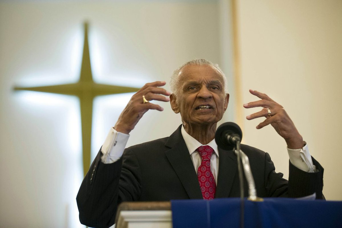 Civil rights icon the Rev. C.T. Vivian has died at 95.

Vivian’s bold challenge of a segregationist Alabama sheriff while trying to register Black voters in Selma in 1965 sparked hundreds, then thousands, to march across the Edmund Pettus Bridge. trib.al/bJ33AUu