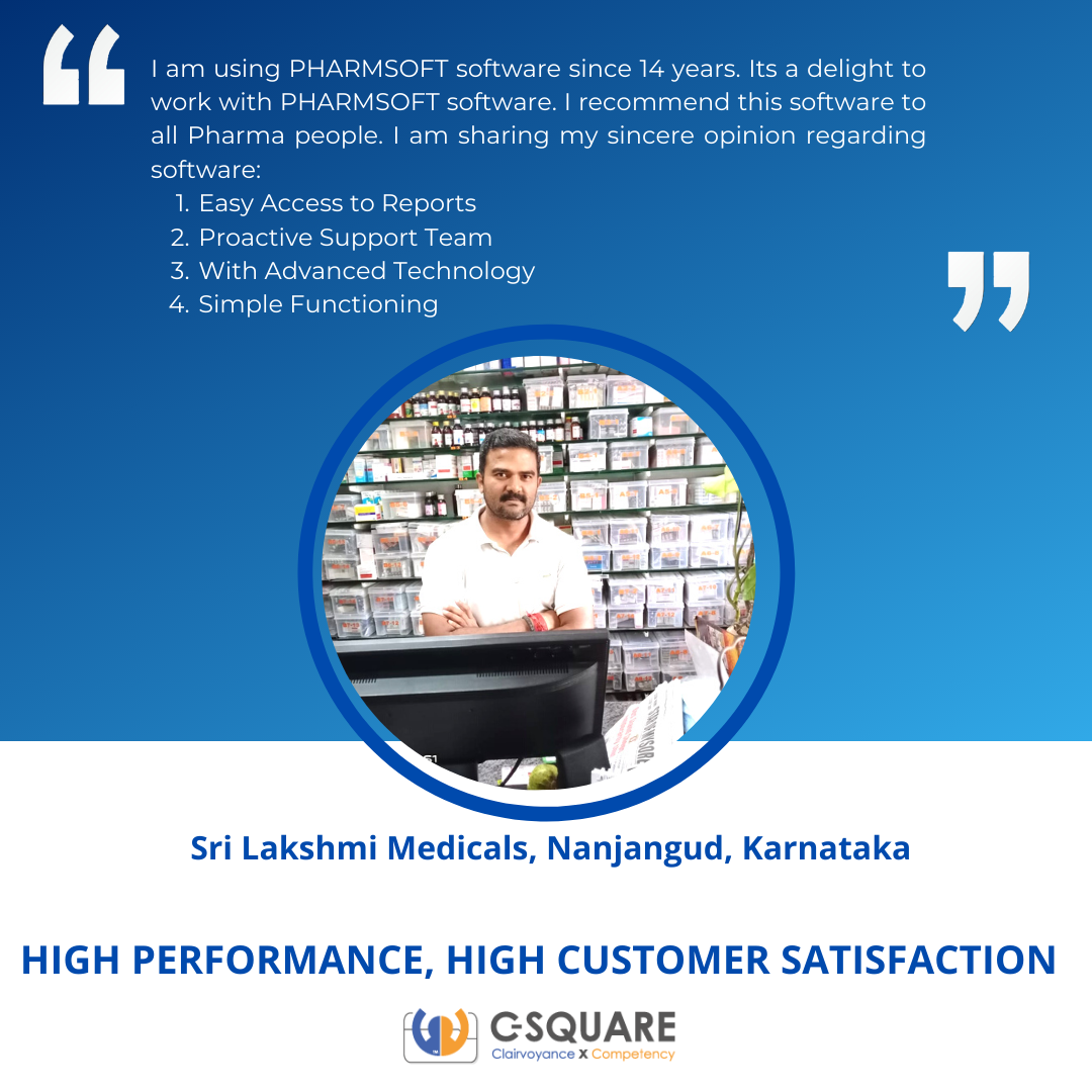C_SQUARE_INFO's tweet photo. Happy to share the voices of our customers who work hard round the clock for serving customers even in this difficult time. We are thankful to our Heroes from the South.
#PHARMSOFT #BestSupport #digital_pharmacy #vocal4local #pharma #covid_19 #CustomerSatisfaction #loyalcustomer https://t.co/CtW2jJWpqv