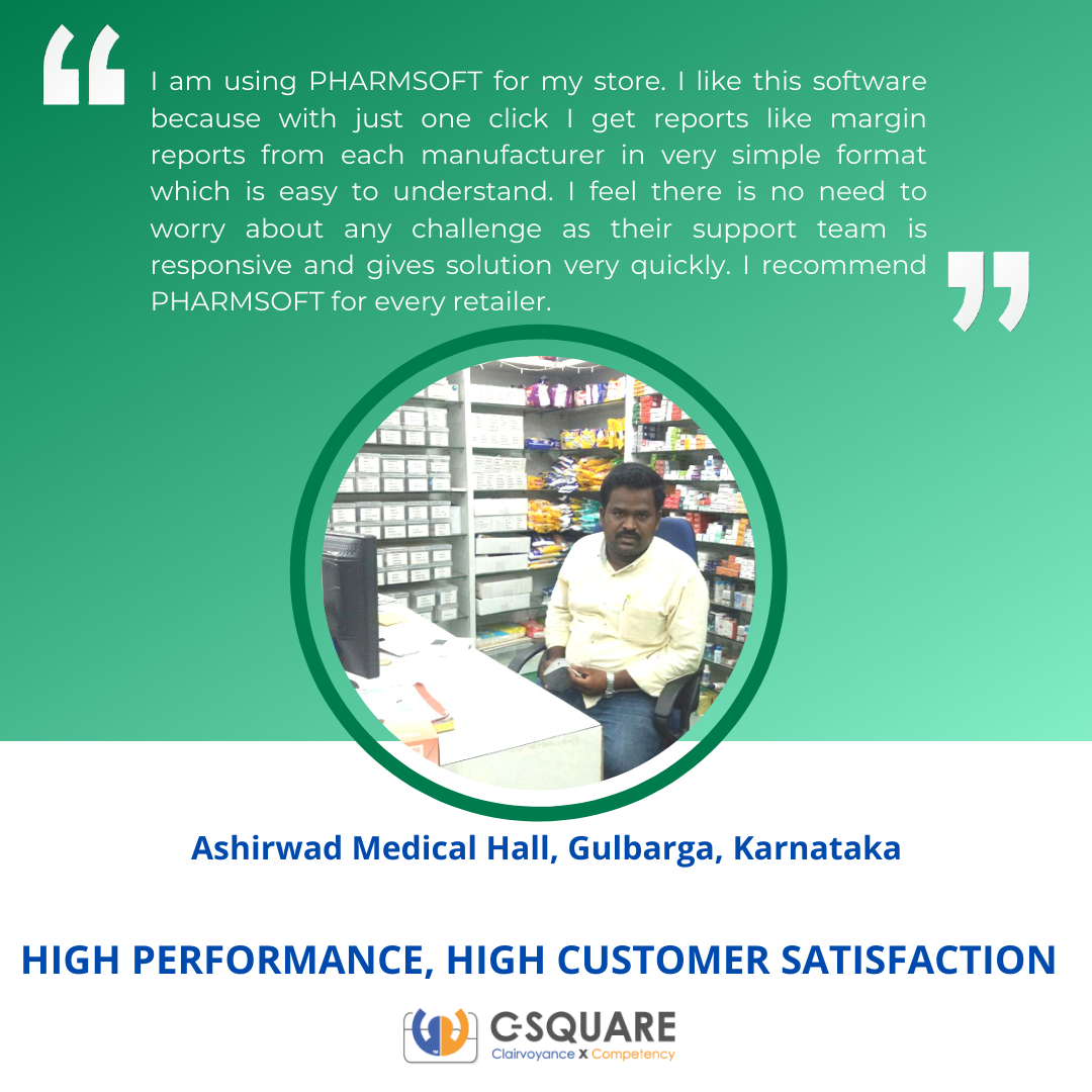 C_SQUARE_INFO's tweet photo. Happy to share the voices of our customers who work hard round the clock for serving customers even in this difficult time. We are thankful to our Heroes from the South.
#PHARMSOFT #BestSupport #digital_pharmacy #vocal4local #pharma #covid_19 #CustomerSatisfaction #loyalcustomer https://t.co/CtW2jJWpqv