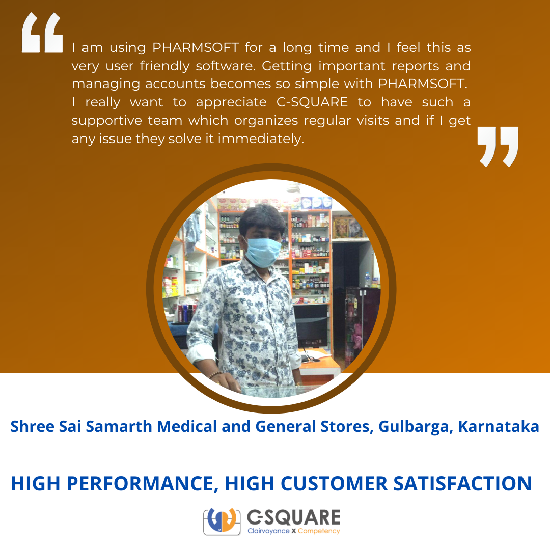 C_SQUARE_INFO's tweet photo. Happy to share the voices of our customers who work hard round the clock for serving customers even in this difficult time. We are thankful to our Heroes from the South.
#PHARMSOFT #BestSupport #digital_pharmacy #vocal4local #pharma #covid_19 #CustomerSatisfaction #loyalcustomer https://t.co/CtW2jJWpqv