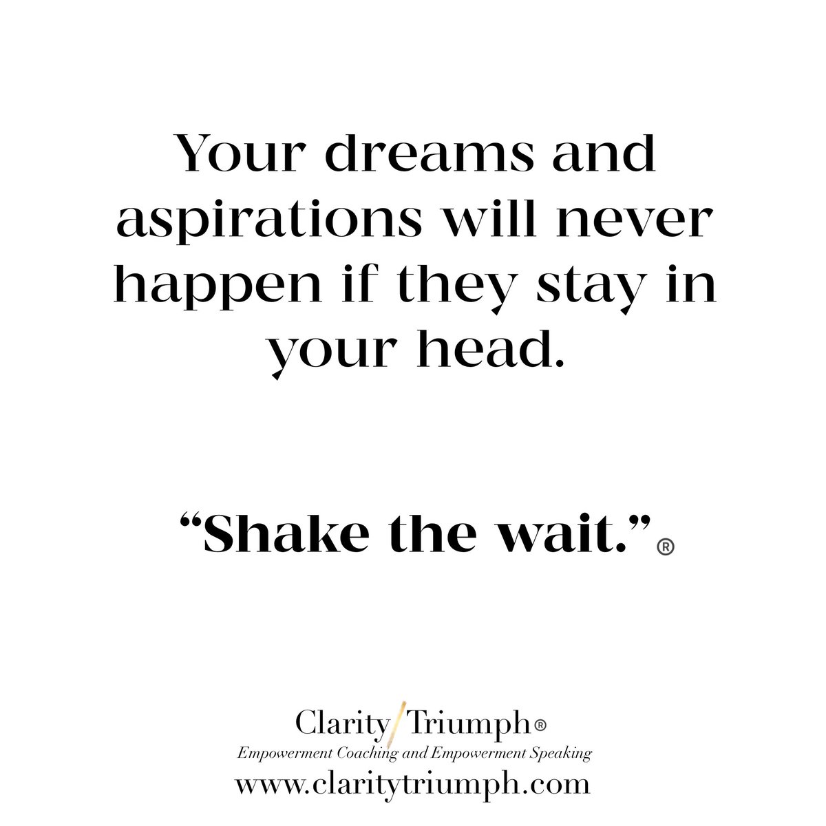 ClarityTriumph's tweet photo. Let your goals live. Follow @ClarityTriumph on all social media platforms. https://t.co/2XN06XjfJE