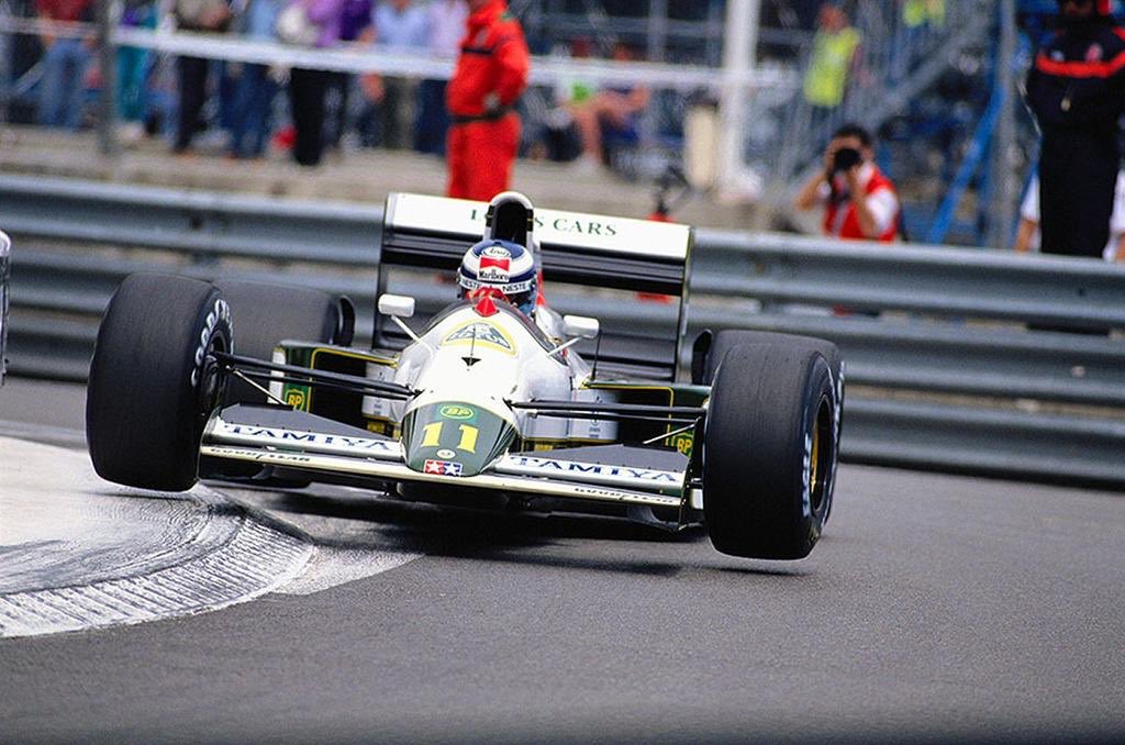 F1 Historical Mika Hakkinen Lotus 102b Monaco Grand Prix 1991 F1