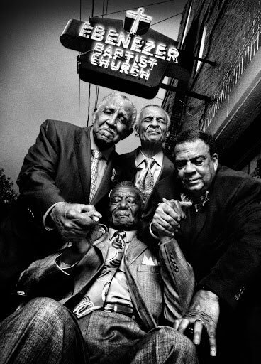 Now, only one of the men in this photograph is still alive, my hero <a href="/AmbAndrewYoung/">Andrew Young</a>. But they all outlived both their friend, Martin Luther King, Jr., and their enemy, Jim Crow.
