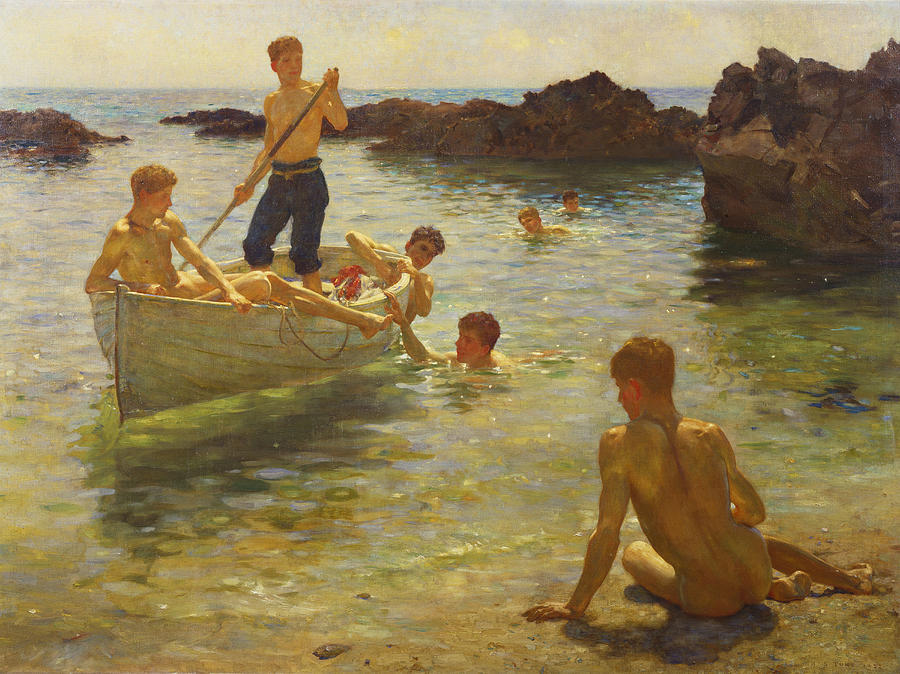 【MALE ARTを探して】その8Henry Scott Tuke(1858-1929）ヘンリー・スコット・テュークはイギリスのビジュアルアーティストでした。彼の最も注目すべき作品は印象派スタイルであり、おそらく彼は裸の少年と若い男性の絵画で最もよく知られています。（Wikipediaより） https://en.wikipedia.org/wiki/Henry_Scott_Tuke