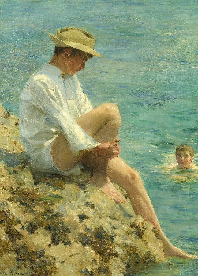 【MALE ARTを探して】その8Henry Scott Tuke(1858-1929）ヘンリー・スコット・テュークはイギリスのビジュアルアーティストでした。彼の最も注目すべき作品は印象派スタイルであり、おそらく彼は裸の少年と若い男性の絵画で最もよく知られています。（Wikipediaより） https://en.wikipedia.org/wiki/Henry_Scott_Tuke