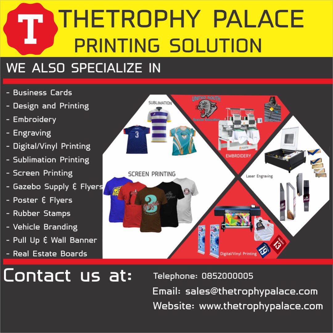 We try to be the best, so let’s build each other so we be the best. #thetrophypalace #printing #printanddesign #design #clothing #printingsolution #engraving #sandblasting #digitaltransfer #digitalprinting #laserprinting