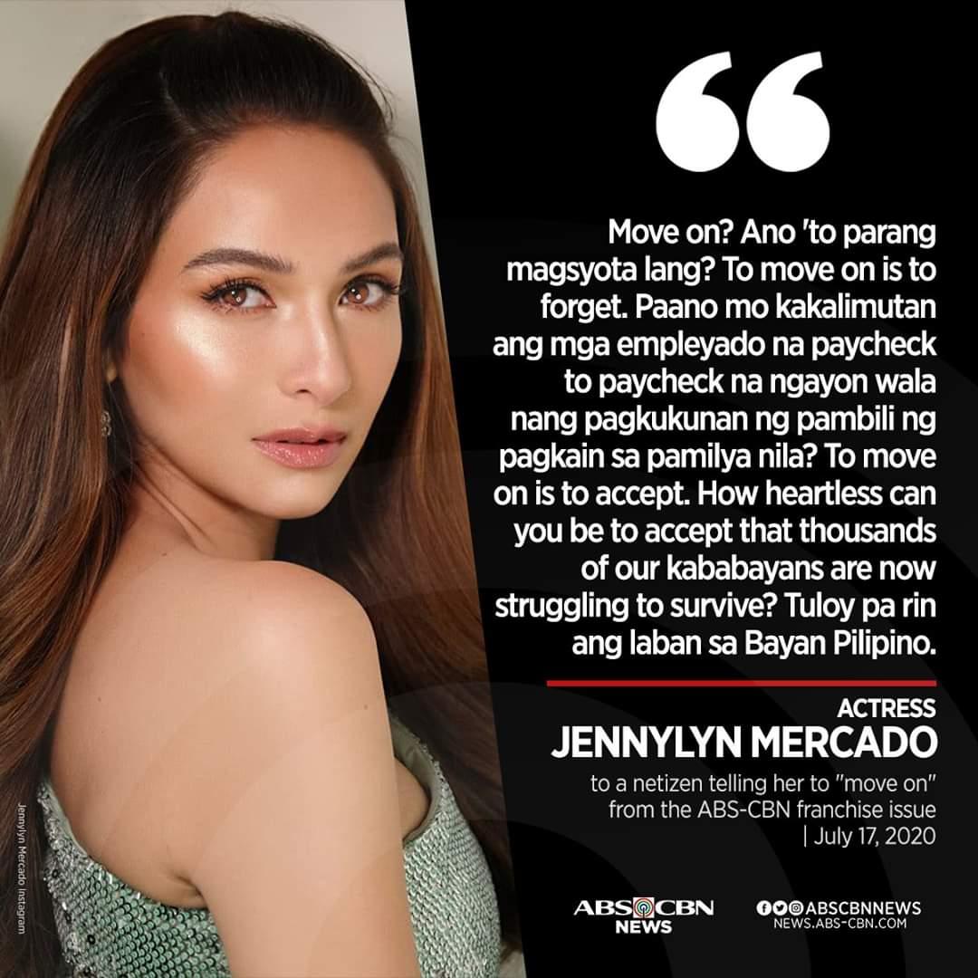 JC_Hottie02's tweet photo. I stan to this girl.. @MercadoJen

#JennylynMercado
#ABSCBN
#IbalikAngPrangkisaNgABSCBN 
#WeStanAsOne https://t.co/XBRlrp1o2p