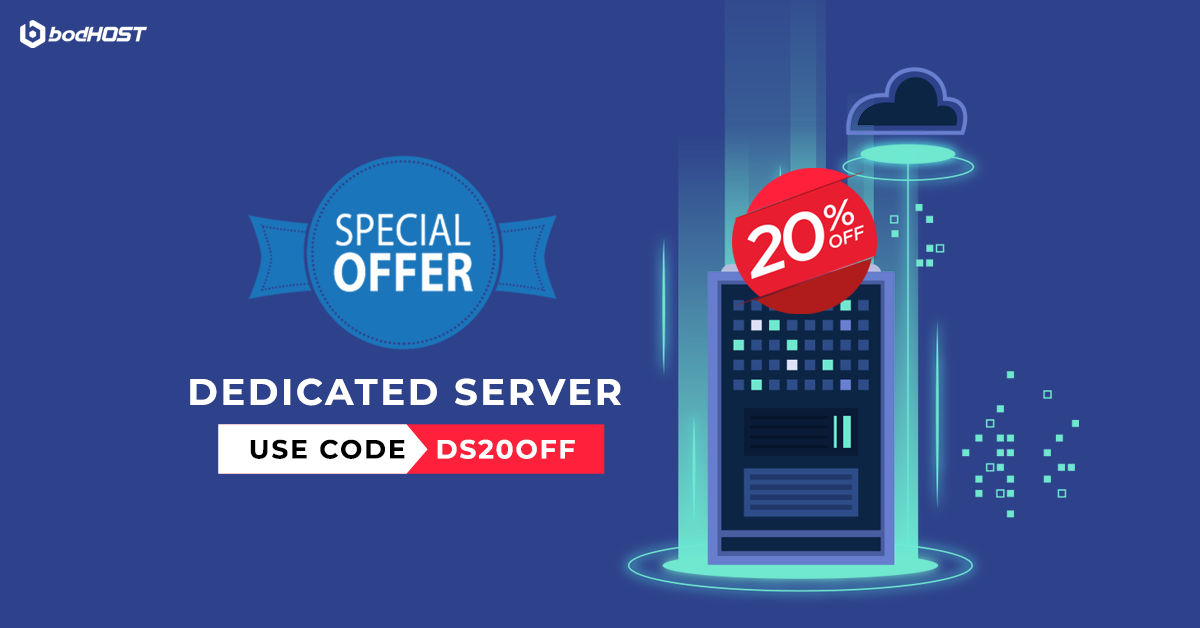 bodHOST's tweet photo. Host and secure your critical data by leveraging the best-in-class #dedicatedservers from your trusted hosting partner- #bodHOST. Get an instant 20% OFF on all our plans  using code- DS20OFF. To know more - https://t.co/TffqjHEZ5R
#dedicatedservershosting #dedicatedserveroffer https://t.co/TdgO3oVIg0