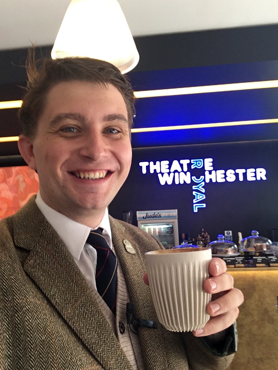 As promised, I’ve come all the way from Reading and bought a coffee and some lunch from <a href="/TRwinchester/">Theatre Royal Winchester</a>. Make sure you support the arts today so they are here tomorrow!