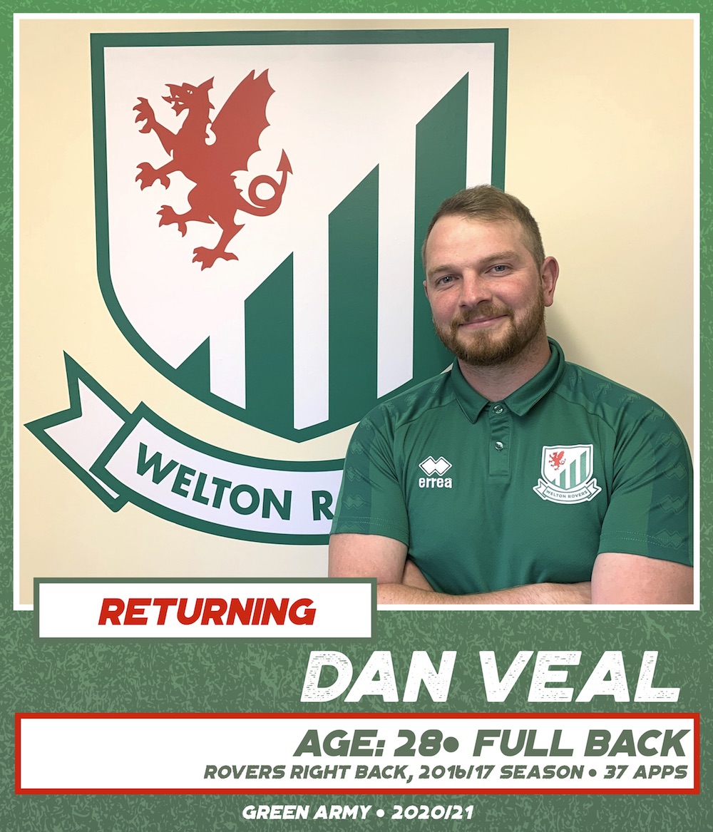 WeltonRoversFC's tweet photo. 📝💻| Two more familiar faces for the 2020/21 Rovers squad, making Western League returns.

Jed Benjamin has been the Reserves' outstanding performer over the past 2 seasons, while after 2 years out through injury, Dan Veal is a great asset on either side of defence #GreenArmy 🇳🇬 https://t.co/ChXtciaPlj