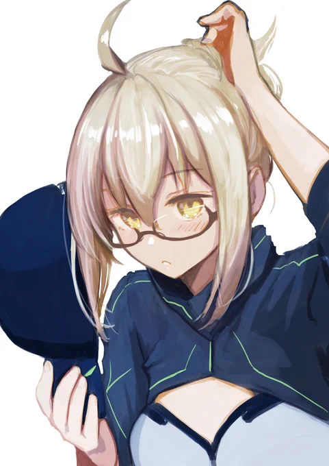 ワンドロ
「水着のXさ・・・謎のロボットさんが貸してくれました。似合いますか?」 