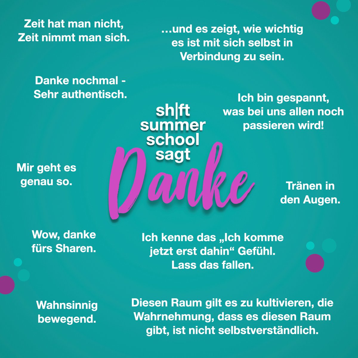 Am Ende sind es bei allem Drumherum einfach die persönlichen Geschichten, die zusammenfinden und aus denen Neues entsteht. Fühle mich da so beschenkt mit dem Start der Summer School gestern. Danke für das neue Gemeinsame <a href="/MisterMotoki/">MisterMotoki</a> <a href="/segelsegen/">Christine Juer</a> @goldfx79 <a href="/HowShiftHappens/">shifthappens</a>