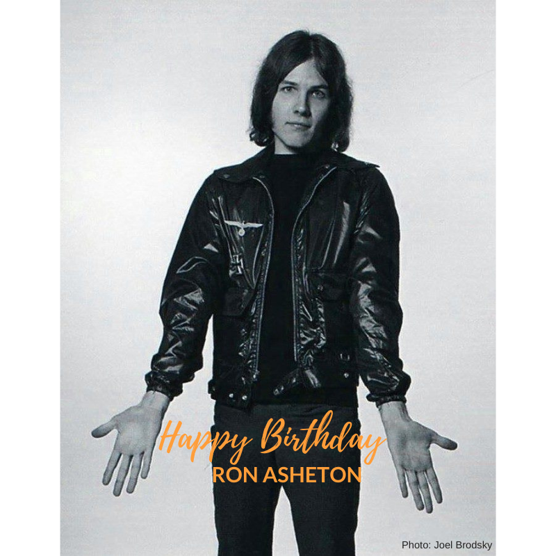 It would've been #ronasheton 's #birthday. Play #thestooges a little louder today