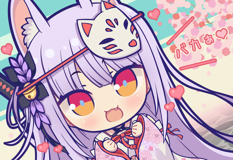 ときのそら 「#デフォルメ絵を流してデフォルメ民を増やそう
🐻🥐🍙🌸 🥢 」|星クズの夜＠お仕事募集中🌟のイラスト