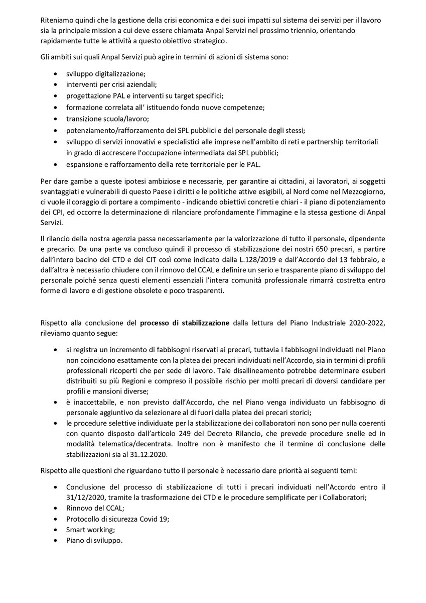 CgilRsa's tweet photo. ‘@ANPALServizi. #17 luglio assemblea degli iscritti @fisac_cgil e @NIdiLCGIL ha confermato  lo stato di agitazione. Approvato all’unanimità il documento. Rilanciare il ruolo di Anpal Servizi e concludere la stabilizzazione dei precari @cgilnazionale https://t.co/Q1SPskbIt0