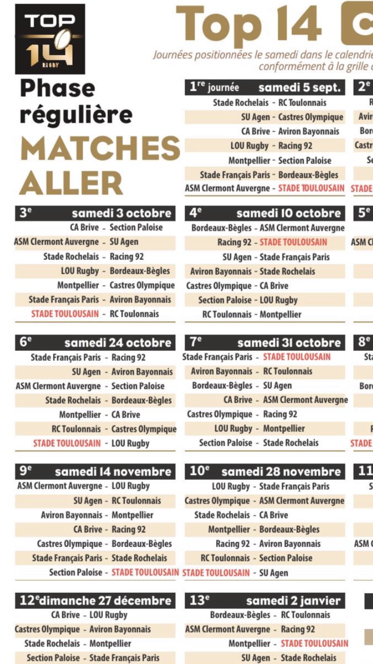 Calendrier Aviron 2023 Walter Desmaison (@Waltdesmaison) / Twitter