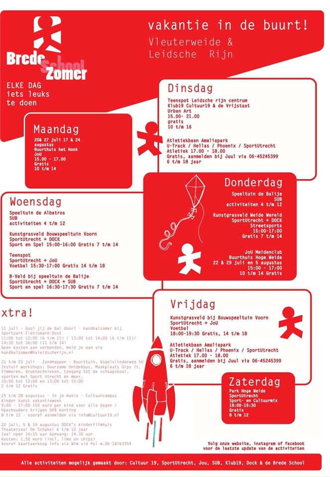 #Zomervakantie! Steek de grens van jouw wijk over en vergeet je zomerpaspoort niet. Activiteiten via Het Grote Zomervakantie Doeboek in #Rivierenwijk #Dichterswijk #Kanaleneiland #Overvecht #Lombok en via andere programma's in oa. #HalveMaan #OoginAl #LeidscheRijn #VleutenDeMeern