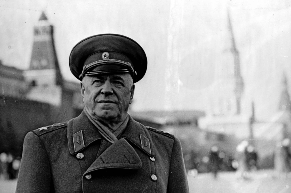 43 of 58In 1956, Georgiy Zhukov, Soviet Minister of Defense (same job as our SecDef), began a sweeping restructuring of the entire Red Army to adapt to the threat of orudie massovykh porazhenie (weapons of mass destruction)