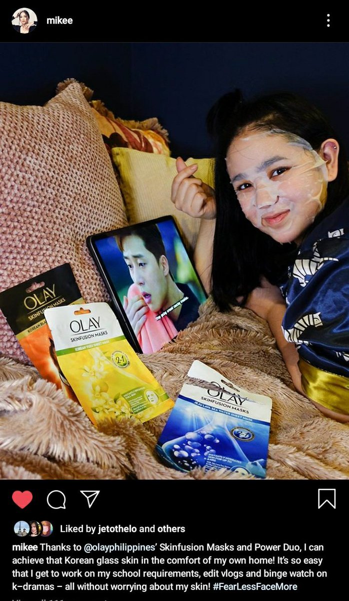 MQSweeties's tweet photo. Mikee Quintos new IG Update!! OMG We support youu mikee for olay!!! GO MIKEE FOR @OlayPhilippines @OlaySkin
#FearLessFaceMore
#MikeeQuintosForOlayPhilippines https://t.co/kvD2jceKoq