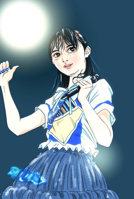 松野莉奈生誕祭のtwitterイラスト検索結果