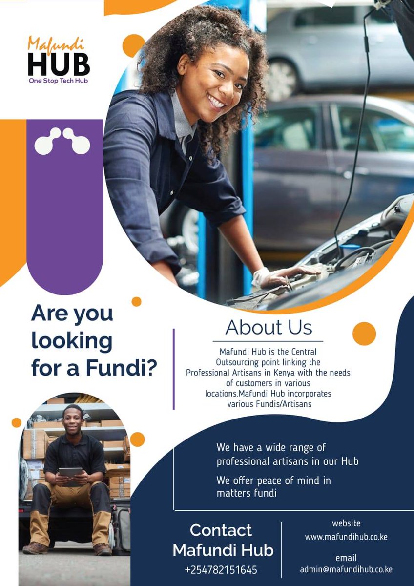 theminthub's tweet photo. Welcome #MafundiHub to the #community.
@MafundiHub is the Central Outsourcing point linking the Professional Artisans in Kenya with the needs of customers in various locations through the Mafundihub APP.
Check them out!
#mafundihub #minthub #coworking #officespace #workspaceske https://t.co/5qDUVR9h1E