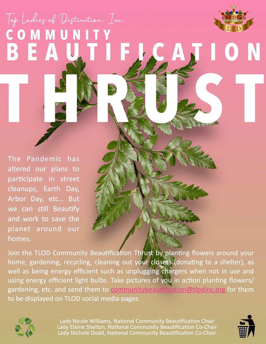 TLODinc1964's tweet image. Let's make plans this weekend to get out and do something to make our communities shine a little brighter! #beautification 

#summer #letsgetoutside #TLOD #TTA