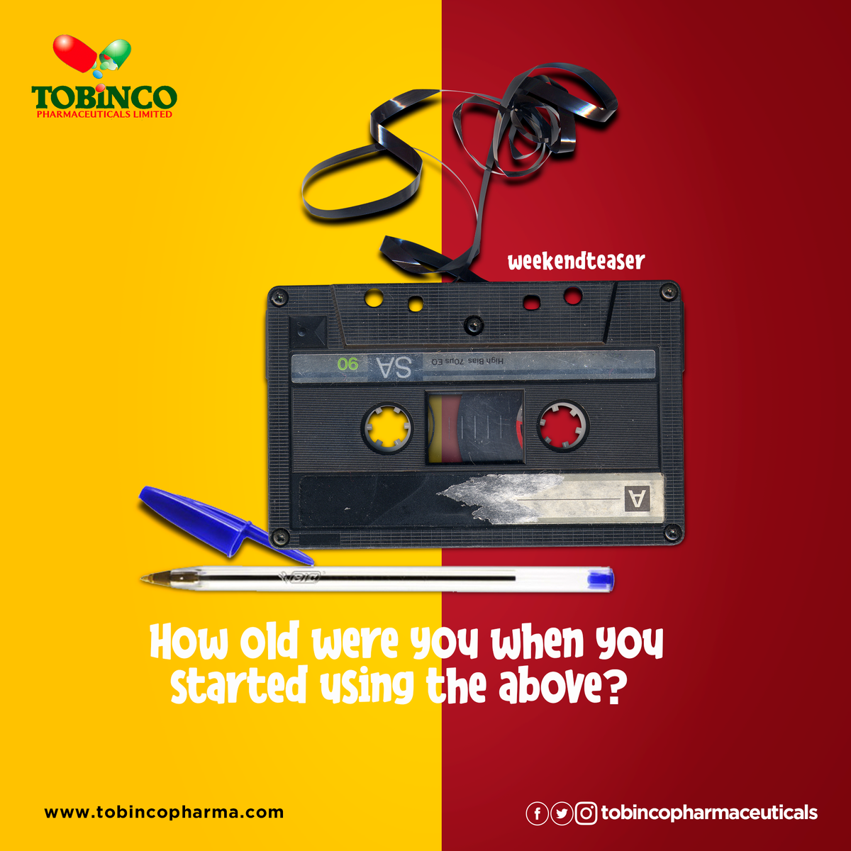 Tobincopharmacy's tweet photo. How old were you when you started using this.
Drop your comments👇🏾
#stayhome #staysafe #covid19 #weekennd #weekendteaser https://t.co/2iaopcX90w