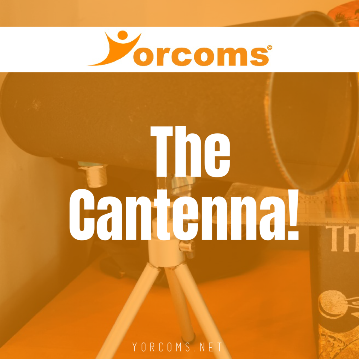 Amparo_tech's tweet photo. Did you know one of the first WiFi antennas was originally made out of a Pringles tin and became known as a “Cantenna”? Our CEO has one of the first ever commercial versions! #FridayFunFact #Cantenna #WiFi #DigitalForThePeople #WiFiForAll https://t.co/uaA9WtlbGB