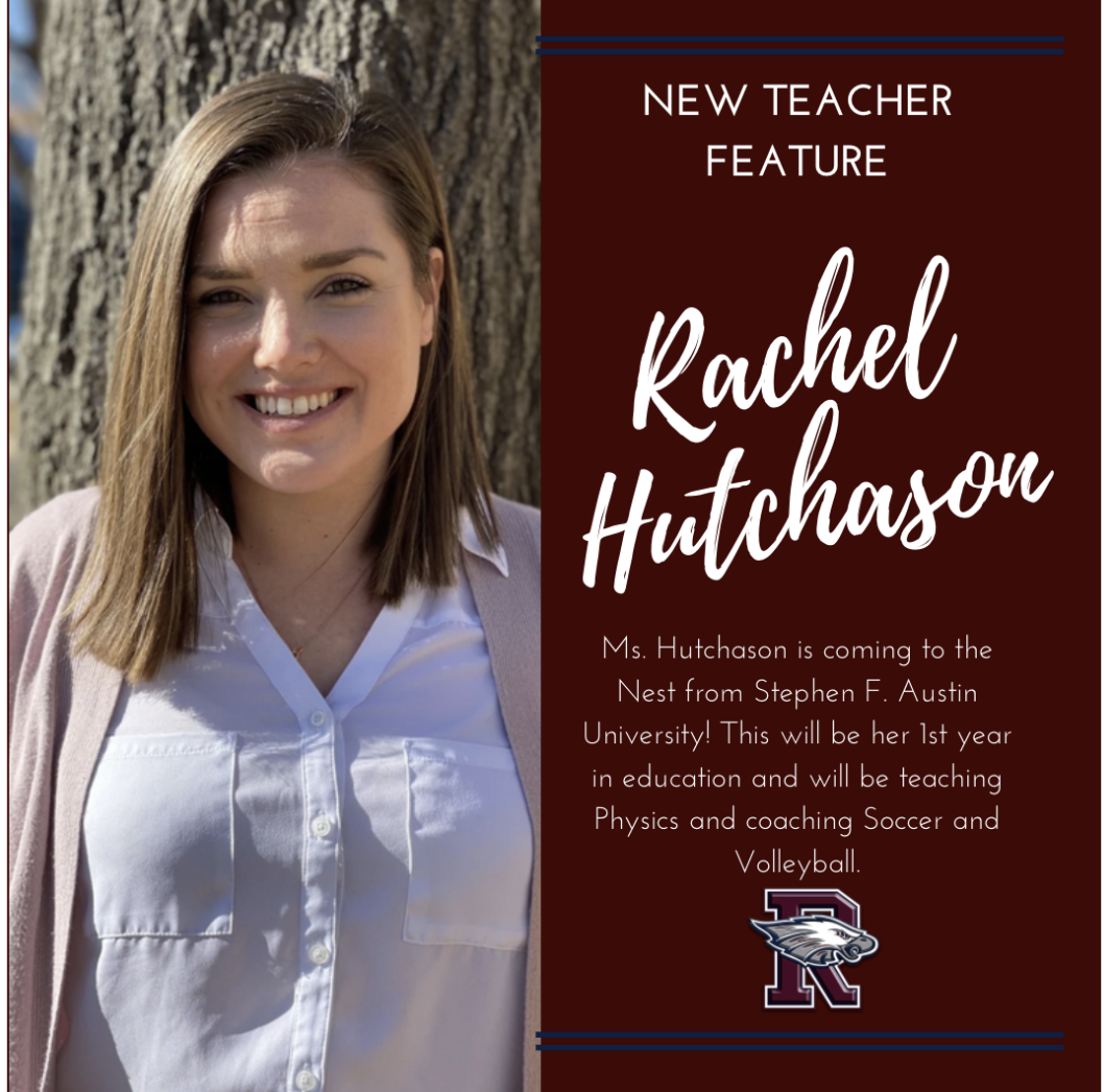 RHS_Eagles's tweet photo. 🚨🚨Rowlett Roll Call- We are proud to share with you all our New Teacher Feature. Introducing @CoachHutch21 She's coming to us straight from @SFASU Welcome to the Nest!  #WeROne #NewTeacherFeature #gisdalwaysconnected 👀 at more newly minted Eagles @ https://t.co/p1JakU5B1P 🚨🚨 https://t.co/1kpjNcgnl2