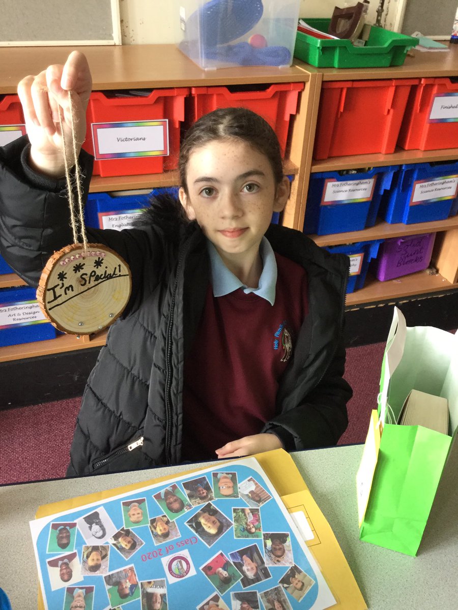 Year6HolyFamily's tweet photo. Year 6 made affirmations for their transition to high school #ournextstep https://t.co/9A4nXZbzF8