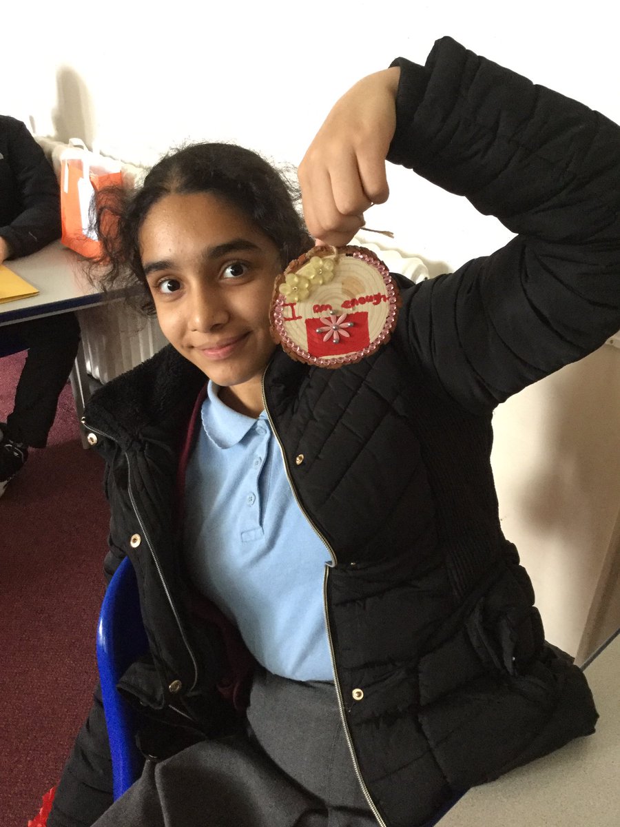 Year6HolyFamily's tweet photo. Year 6 made affirmations for their transition to high school #ournextstep https://t.co/9A4nXZbzF8
